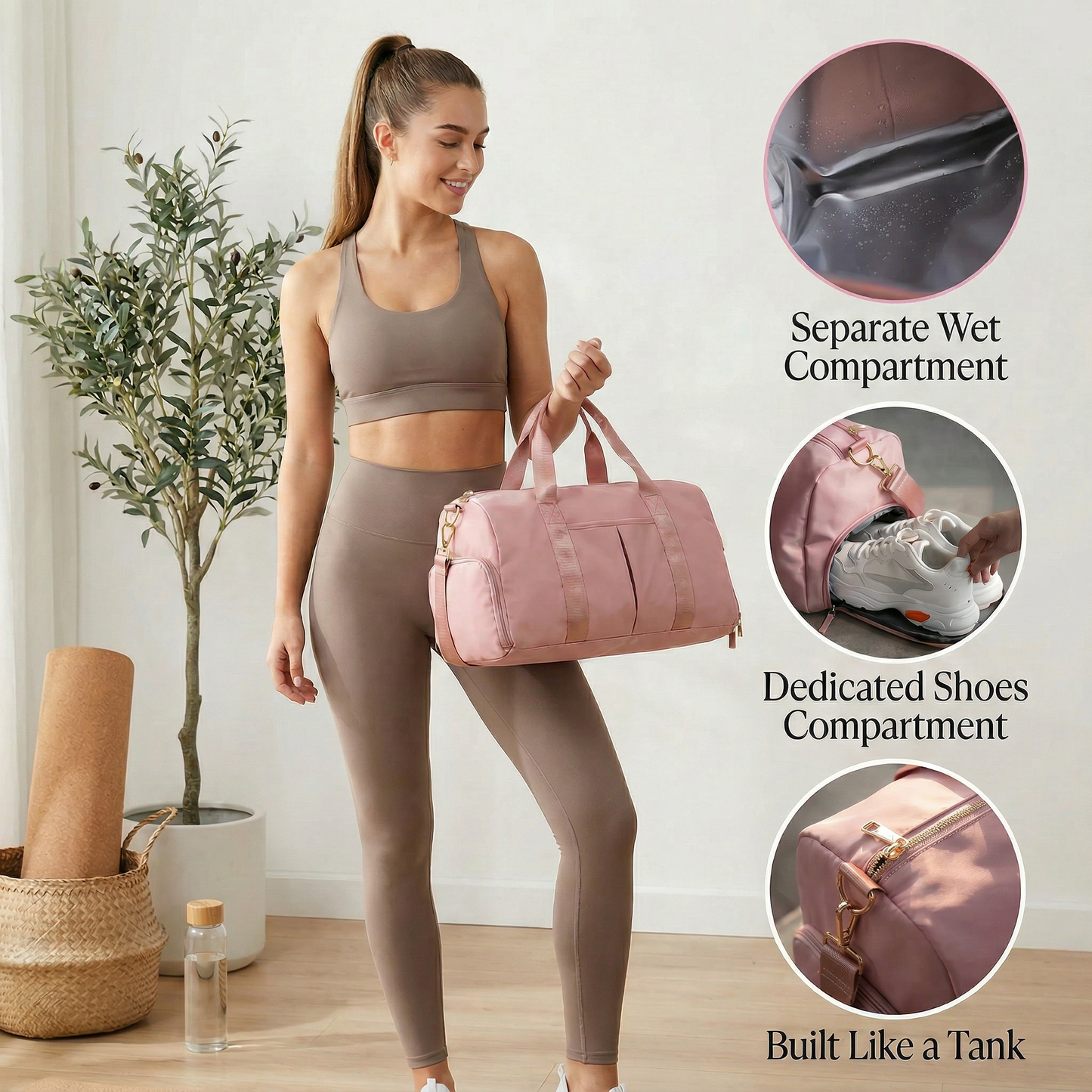 Studio-to-Street Gym Duffel Bag