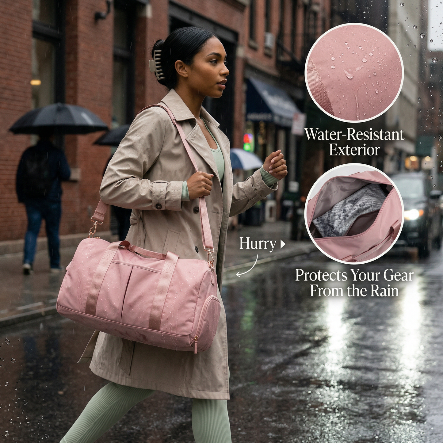 Studio-to-Street Gym Duffel Bag